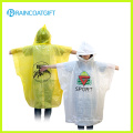 Werbung Custom Logo Printed PE Regen Poncho Rpe-172